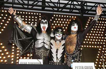 Kiss. 'We have just begun to rock' (Photo: Gettyimages)