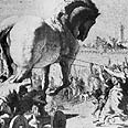 מלחמת טרויה, הסוס הטרויאני. מלחמת טרויה, הסוס הטרויאני.