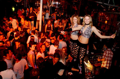 A nightclub in Haifa. One of the liveliest and most thrilling places in the world? (Photo: Elad Gershgorn)  