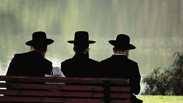 Ultra-Orthodox men (Photo: Shutterstock)