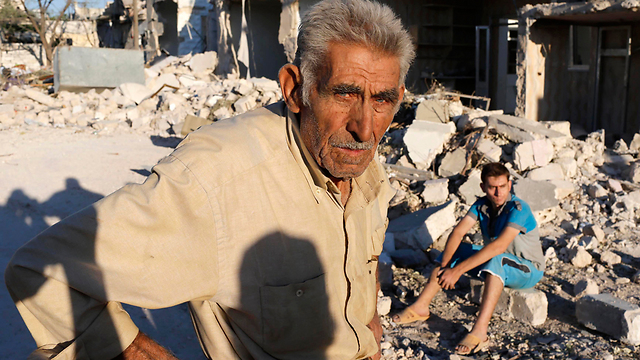 Azaz Syria after an airstrike (Photo:Reuters)