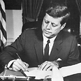 US President John F. Kennedy Photo: AFP