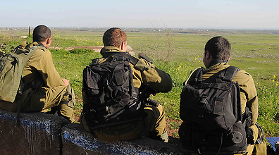 IDF soldiers in Golan Heights (Photo: Avihu Shapira)
