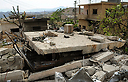 Site of alleged Israeli strike into Syria (Photo: EPA)