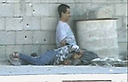 Father, son in video