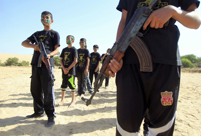 הילדים שדימו חוליית טרור (צילום: AFP)