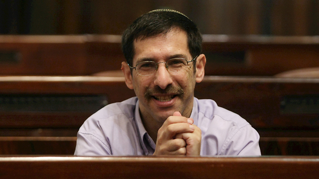 Uri Orbach at the Knesset. 'I feel like making an impact in a different way' (Photo: Alex Kolomoisky) 