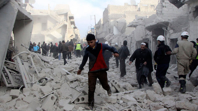מלחמת האזרחים בסוריה (צילום: רויטרס)