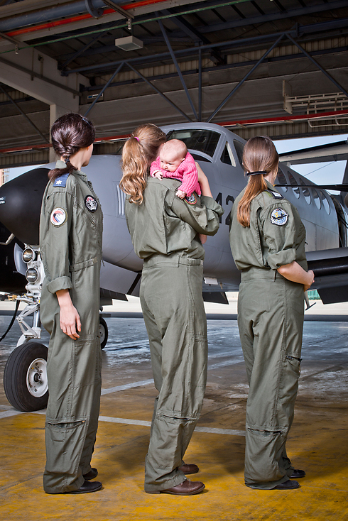 Women pilots in the IAF (Photo: Tal Shachar)