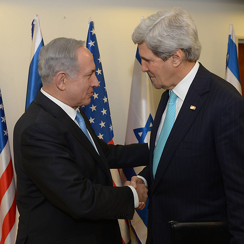 Netanyahu and Kerry meeting in Jerusalem last year. (Photo: GPO)
