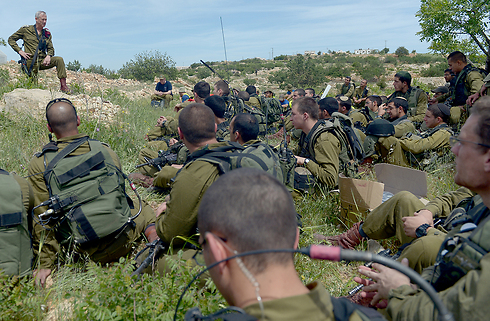 IDF training near Bethlehem (Photo: IDF spokesperson) 