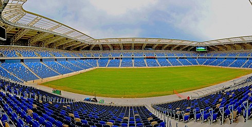 The Haifa International Stadium won't stand empty on Shabbat. (Photo: Zvi Roger, Haifa Municipality)