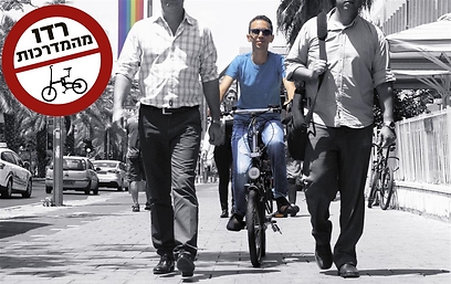 רוכבי האופניים החשמליים כמעט ואינם מפוקחים (צילום: ריאן)