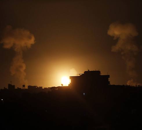 Overnight attacks on Gaza (Photo: AFP)