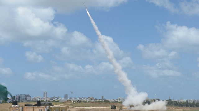 Iron Dome in action during Protective Edge. Israel may get another battery. (Photo: Avi Rokach)