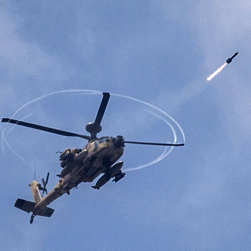 IAF Apache helicopters will now be able to fire Israeli-made missiles. (Archive photo: AFP)