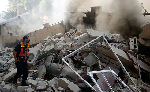 A house in ruins (Photo: Reuters)