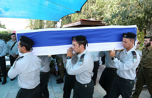 Captain Omri Tal's funeral (Photo: Ofer Amram)