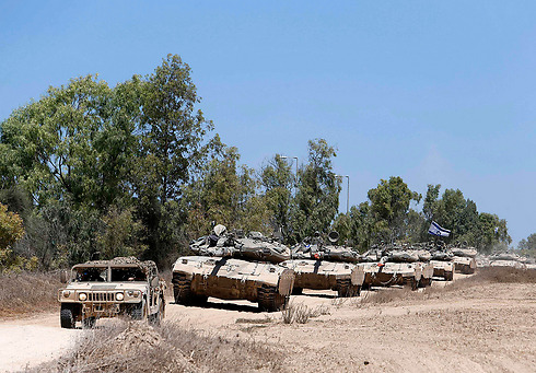 IDF tanks leaving Gaza (Photo: Reuters) 