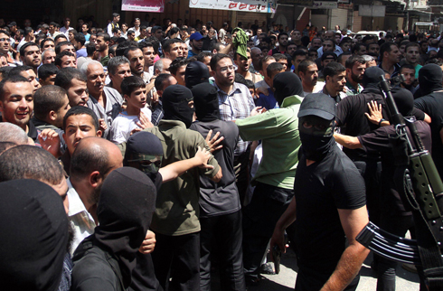 Hamas executing suspected collaborators with Israel (Photo: AFP)