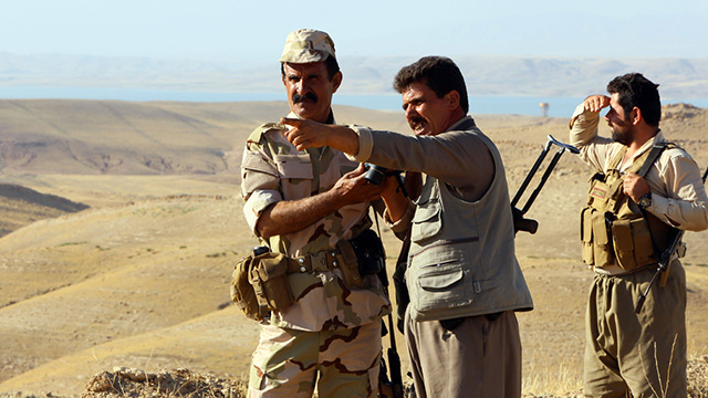 Kurdish fighters fighting ISIS (Photo:AFP)