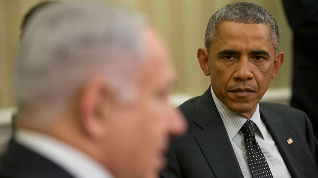 Netanyahu and Obama meet in Washington (Photo: AFP)