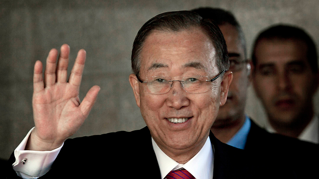 Ban Ki-moon: Another push for peace. (Photo: AP)