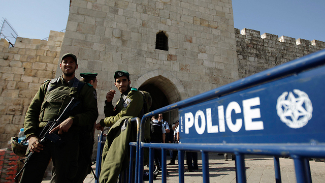 Border Police at Jerusalem's Old City (Photo: Reuters)