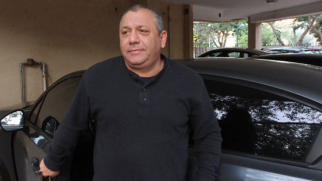 Eizenkot outside his home the day after the appointment was made public (Photo: Ido Erez)