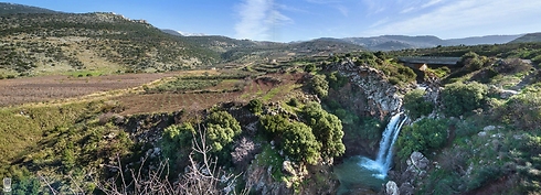 The Saar Falls at the foot of Mount Hermon (Photo: Ittay Bodell)