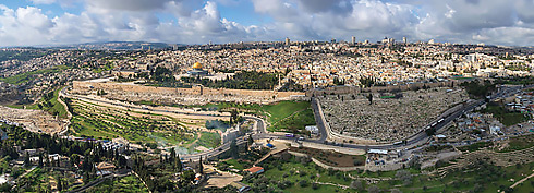 An aerial view of Jerusalem (Photo: Ittay Bodell)