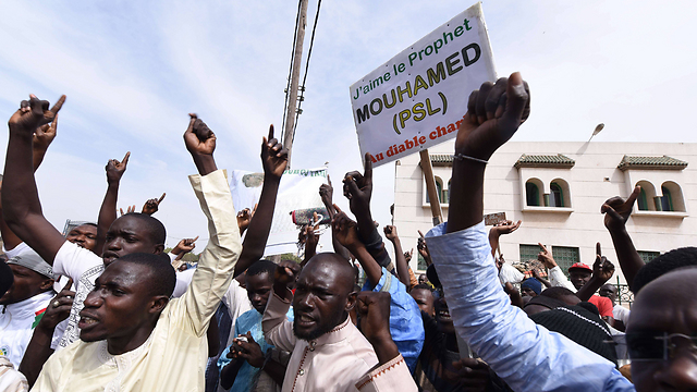 Anti-French protest in Senegal (Photo: AFP)