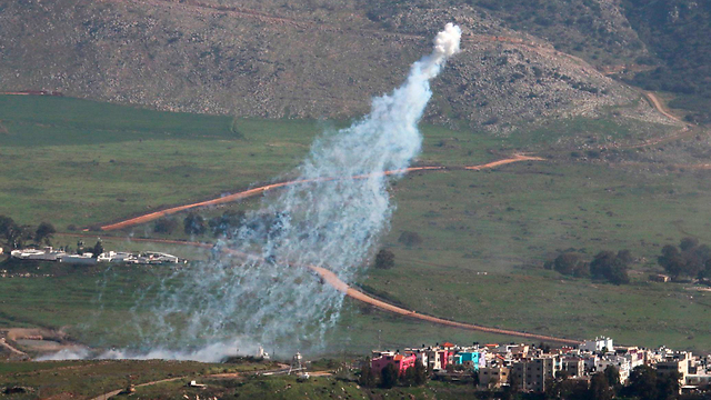 IDF responds to fire (Photo: Reuters)
