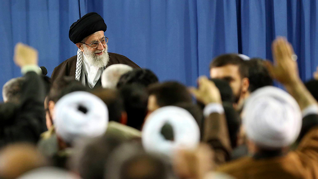 Iran's Supreme Leader Ayatollah Ali Khamenei speaks to supporters (Photo: AP)