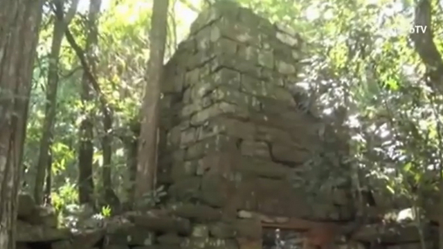 Structure believed to be Nazi hide out in Argentine jungle.