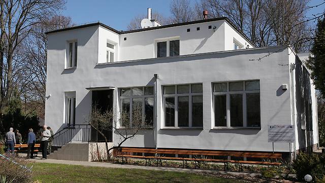 The villa on the grounds of the Warsaw Zoo where dozens of Jews were sheltered during World War II (Photo: AP)