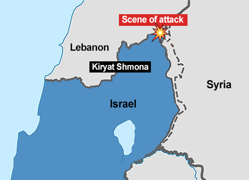 Map of Sunday's attempted terror attack