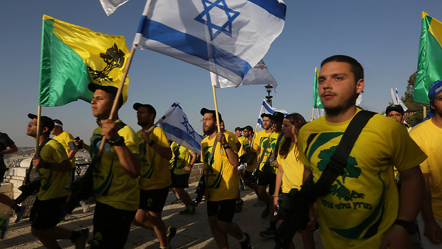 The Golani marathon. (Photo: Gil Yohanan)