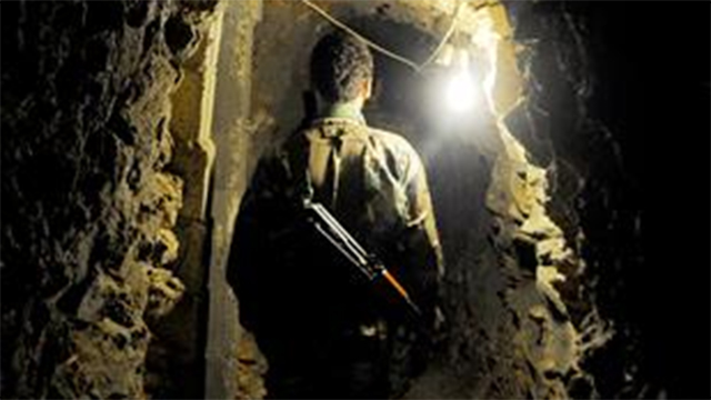 Purported Hezbollah tunnel, from As-Safir