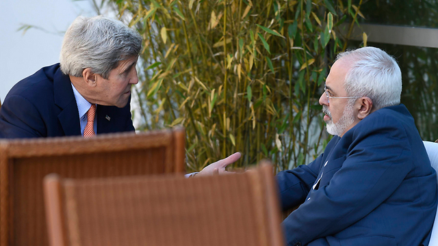 Kerry and Zarif. (Photo: AP)