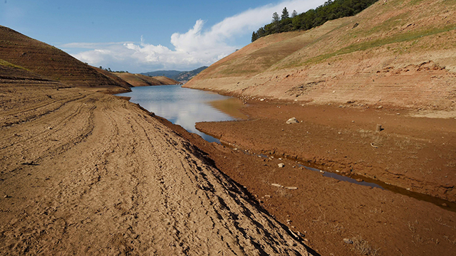 Drought in California (Photo: AFP)
