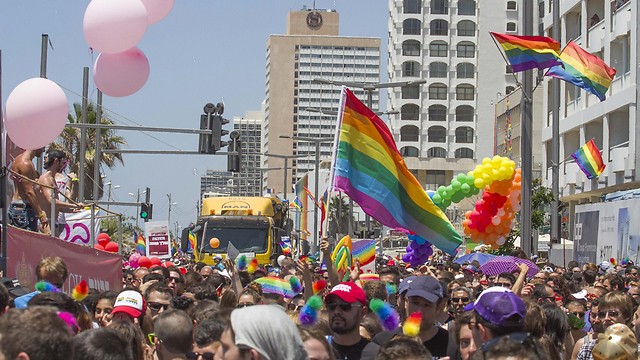 Gay pride Tel Aviv (Photo: Ido Erez)