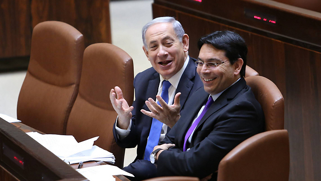 PM Netanyahyu with Ambassador-to-be Danon. (Photo: Gil Yohanan)