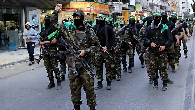 Members of the Izz ad-Din al-Qassam Brigades (Photo: AP)