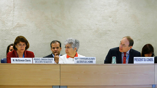 The UN Human Rights Council discussing the report (Photo: Reuters)