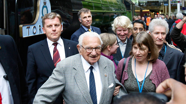 Nicholas Winton. 'I was there to save children' (Photo: AP)