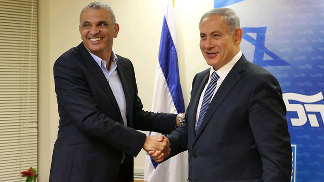 Kahlon and Netanyahu. (Archive photo)
