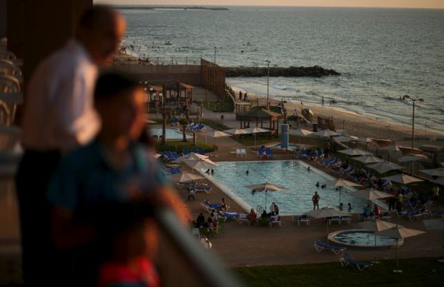 Blue Beach resort Gaza (Photo: Reuters)