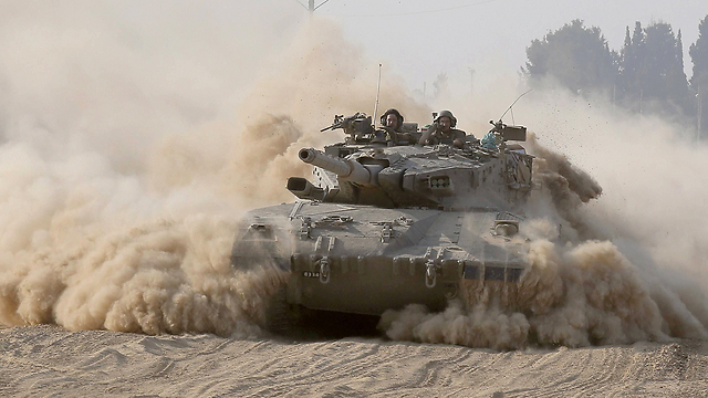 IDF forces in the south (Photo:AFP) 
