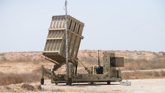 Hamas trying to challenge the Iron Dome missile-defense system (Photo: Herzl Yosef)